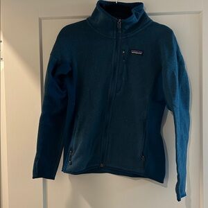 Patagonia Teal Full-Zip Jacket